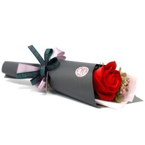 Flor de Jabon-Ramo Flor Roja