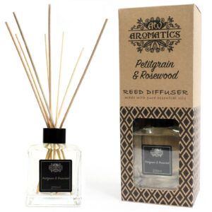 Difusor de Varillas con Aceites Esenciales – Geranio y Rosa – Copy