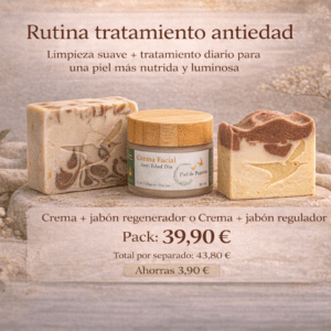 Rutina antiedad natural