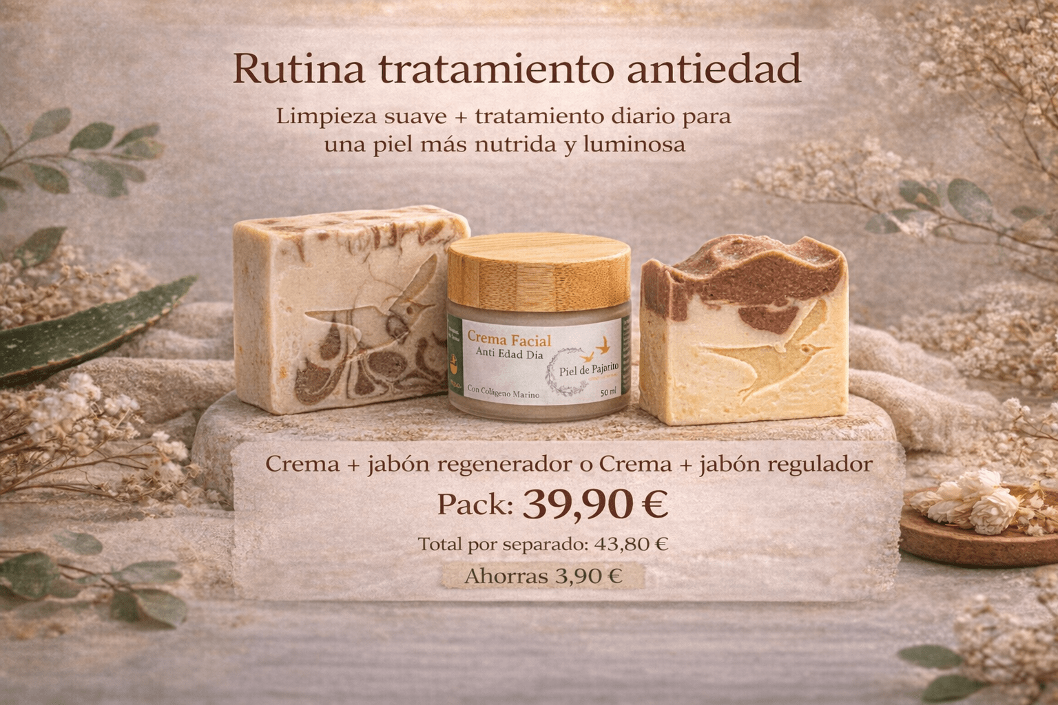 pack jabon mas crema