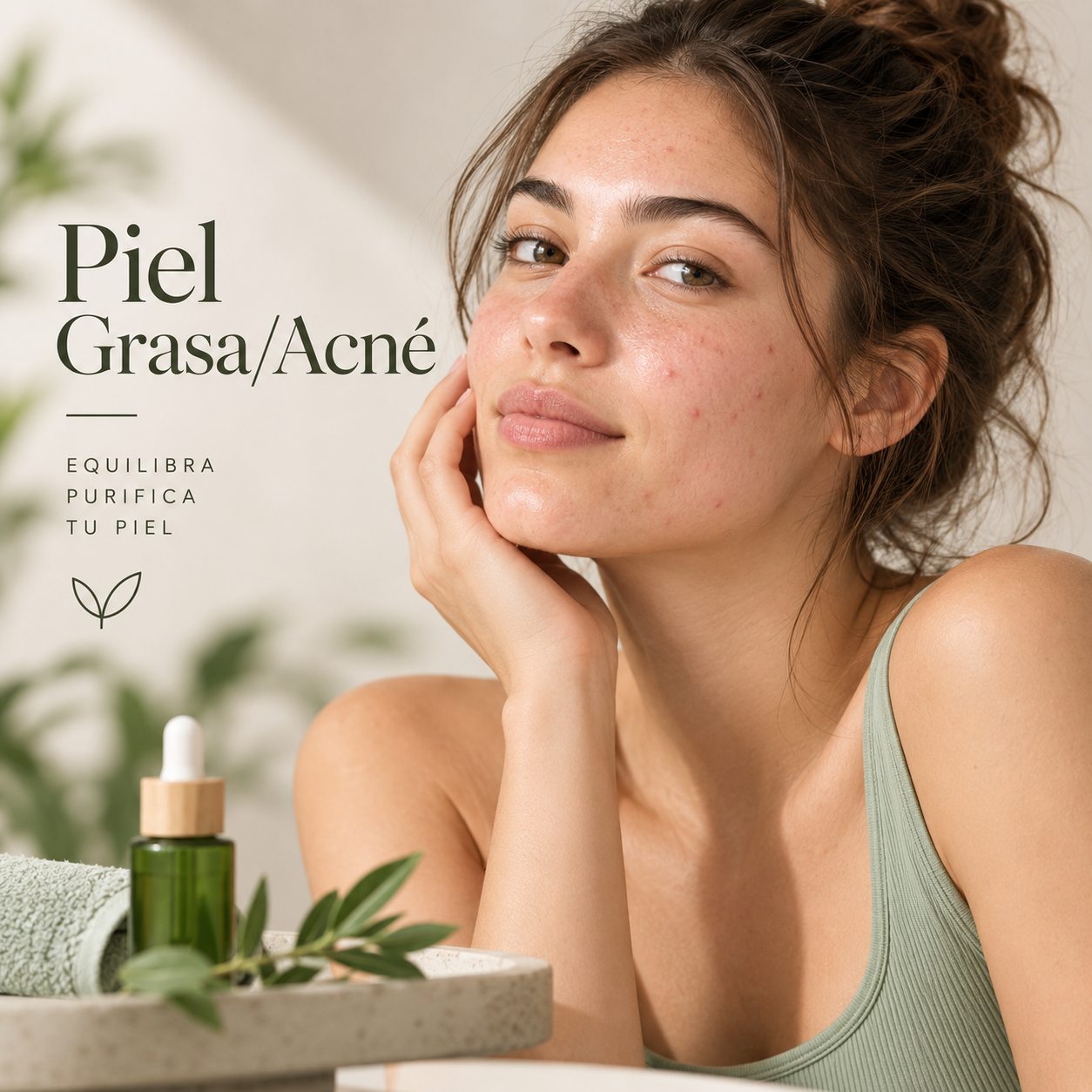 Piel grasa o acne